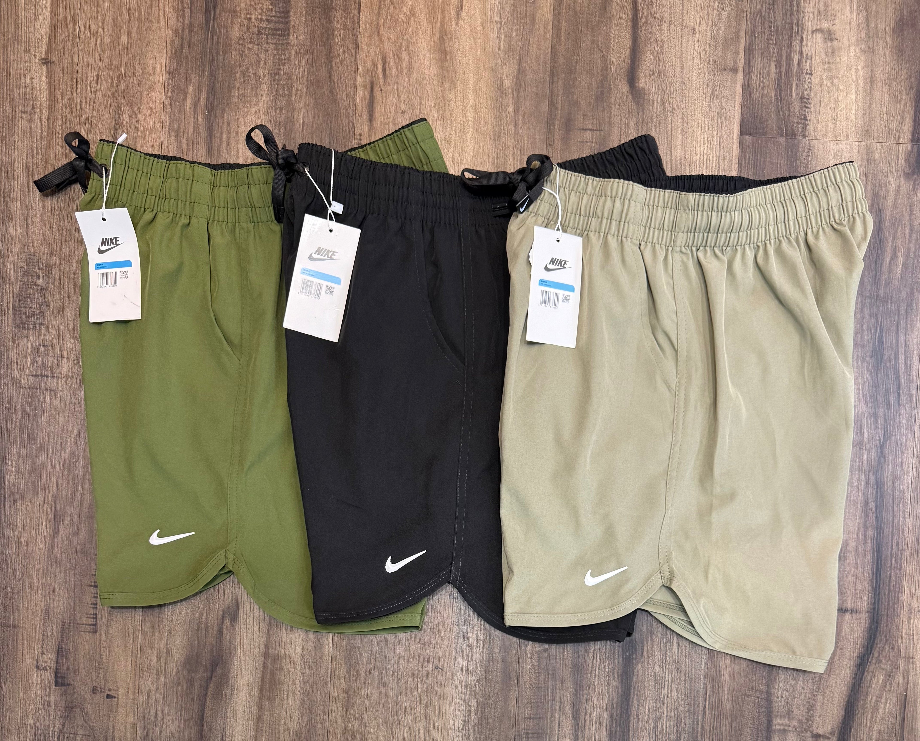 Shorts dri-fit NK kit 3 unidades - promo